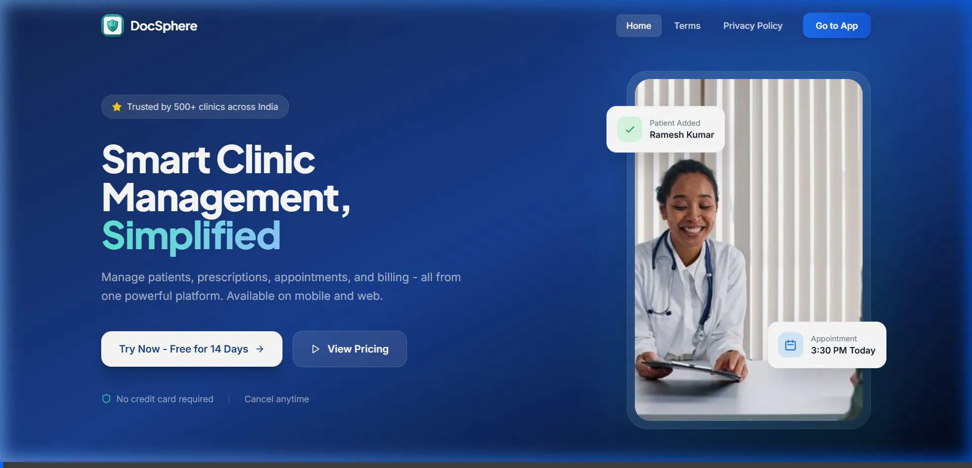 DocSphere preview